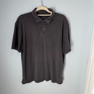 Banana Republic Men’s Short Sleeved Polo Dark Gray XL